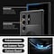 Spigen Slim Armor MagFit for Samsung Galaxy S24 ULTRA case cover with Kickstand MagSafe compatible (2024) - Black