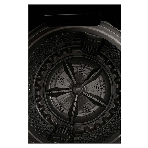White Point Top Loading Digital Washing Machine - 14 KG - Black - WPTL14DFGBMA
