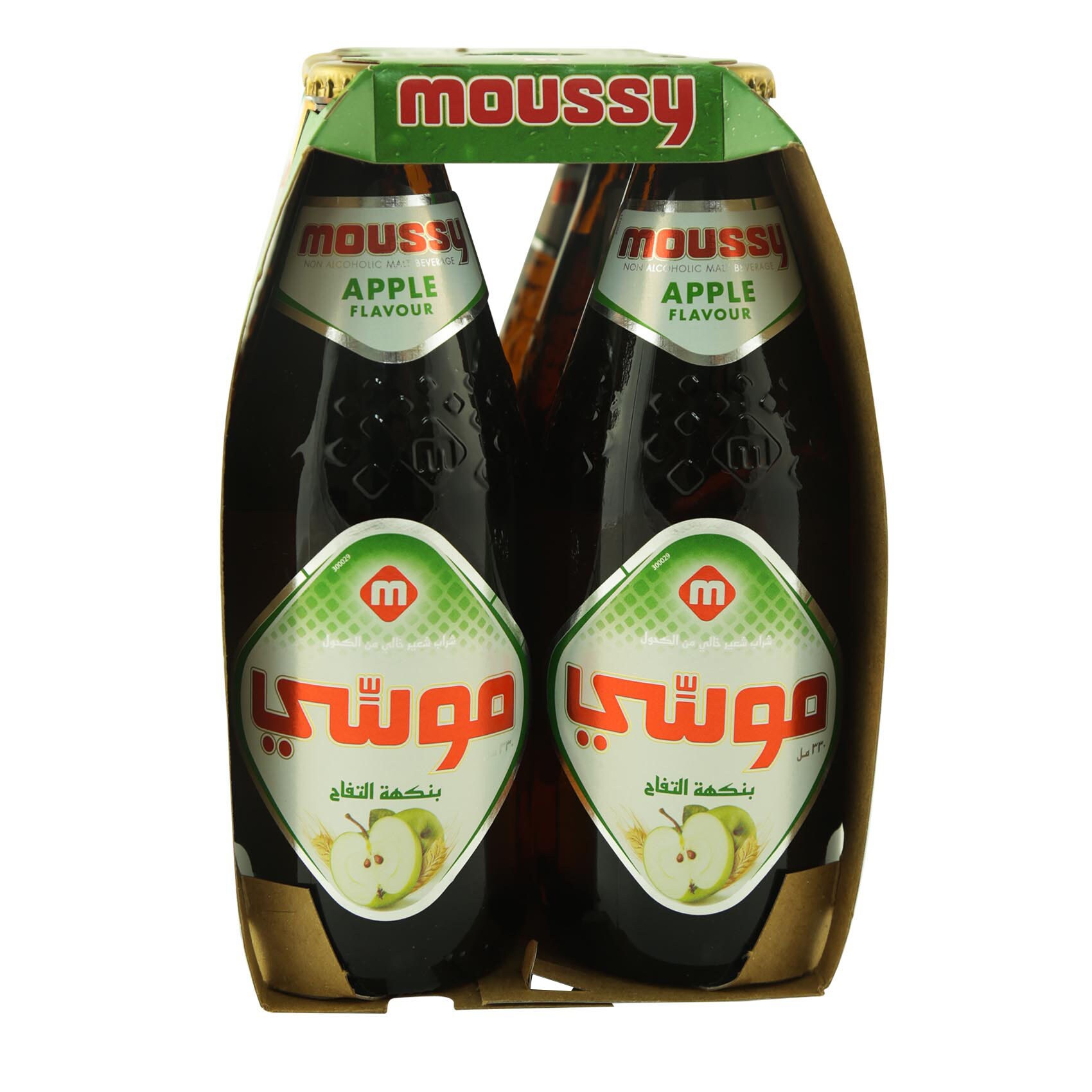 Moussy Malt Beverage Apple Flavor Glass 330 Ml 6 Pieces product thumbnail 3