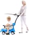 COOLBABY 3 in 1 Baby Walker Activity Ride-On Toys Mini Push Car with Covered Stroller Toddler Buggy Twisting Car for Unisex Outdoor Sports Scooters