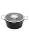 Serenk Excellence Stock Pot Black 22cm