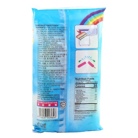 Cocon Yogo Milk And Juice Ice Sticks 450ml