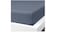 Generic Fitted Sheet, Blue -Grey180X200cm