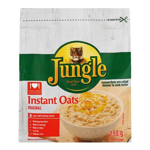 Jungle Original Instant Oats 750g