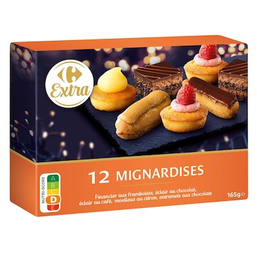 Carrefour  Selection Frozen Mignardise Pastr 165G