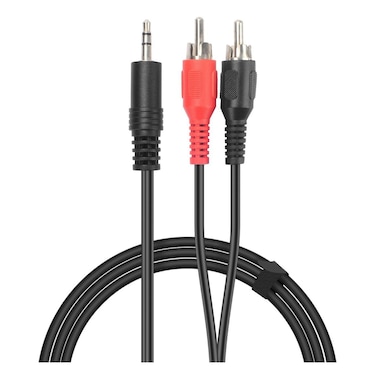 سبيدلينك وصلة صوت ستريو - 2 متر - أسود