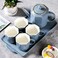 High Quality European American Style Coffee Tea Sets Porcelain Tea Pot Set For Restaurant