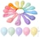Party Propz Pastel Colored Balloons For Birthday Party / Baby Shower / Party Decoration (Pack Of 50)
