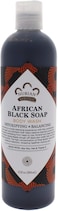 Nubian Heritage African Black Soap Body Wash For Unisex, 13 Oz