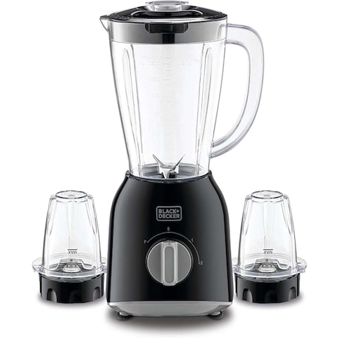 Black+Decker Blender 400W BX365-B5 400 Black/White Assorted 1PC