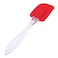 HUICHEN Blue Kitchen Silicone Cream Butter Cake Spatula Mixing Batter Scraper Brush Butter Mixer Cake Brushes Baking Tool Kitchenware (Color : Red)