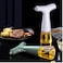 ZALCOON 150 ML Oil Sprayer for Cooking, Automatic Electric Rechargeable  Cooking Oil Spray Bottle, Oliver Oil Vinegar Soy Sauce Dispenser for Cooking Baking Roasting Frying