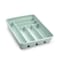 PlasticForte Plastic Dish Drainer Plate Cutlery Rack Kitchen Sink Utensil Draining Cup Holde