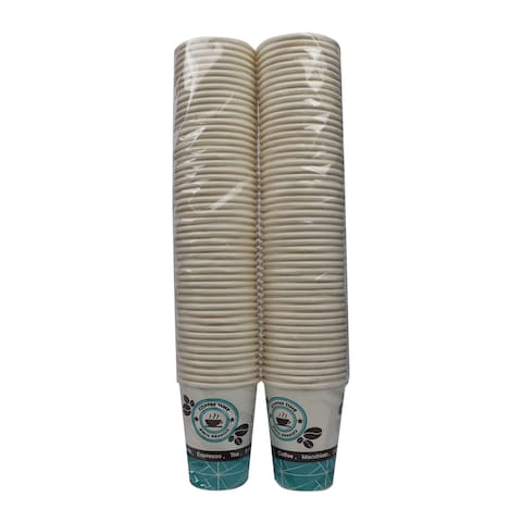 Tiba Paper Cups for Tea - 100 Pieces
