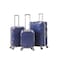 STARLIFE 3 Piece ABS Hard side Trolley Luggage Set Spinner Wheels with Number Lock 20/24/30 Inch