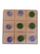 Tic-Tac-Toe Game, Wooden Tic-Tac-Toe Game, Small Tic-Tac-Toe Game, Children's Indoor Party Game, Very Suitable for Backyard Entertainment