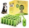 Dog Poop Bags Lavender Scented with Dispenser 20 Rolls 300 Packs of Thick Poo Bags and Leash Clip for Doggy Cat Puppy Large Biodegradable leak Proof Eco- Friendly Dog Waste Bags, Pet Dog Supplies