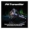 Promate SmarTune-4 FM Transmitter Kit With Handsfree And Quick Charge 3.0 Black