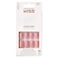 Kiss KGN12 Gel Fantasy Ready To Wear Nails 28 Pieces Ribbons Pink