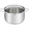 Tefal Intuition Casserole With Lid Silver 28cm
