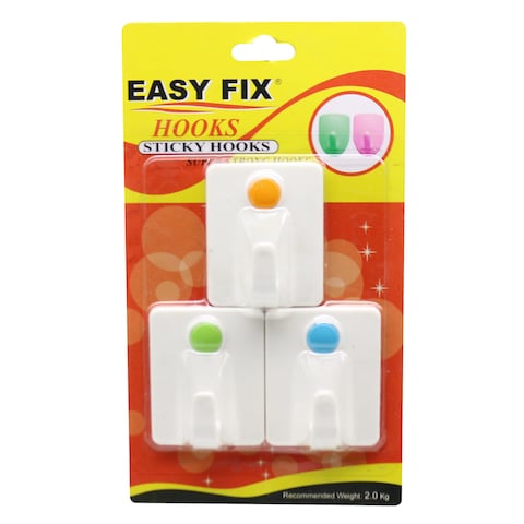 Easy Fix Ef0795 Super Strong Sticky Hooks 2kg