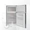 Nobel 85L Net Capacity Double Door Refrigerator, Silver, NR120S