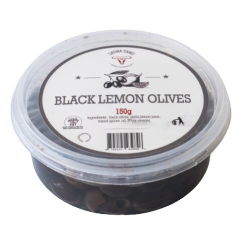 Queen Deli Black Lemon Olives 150g