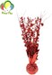 Party Time 1-Piece Red Weights Foil Tinsel Metallic Balloon Weights Heavy Blocks with Star Designs for Birthday Party Decorations Supplies