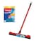 Vileda Floor Wiper With Stick 42cm Red