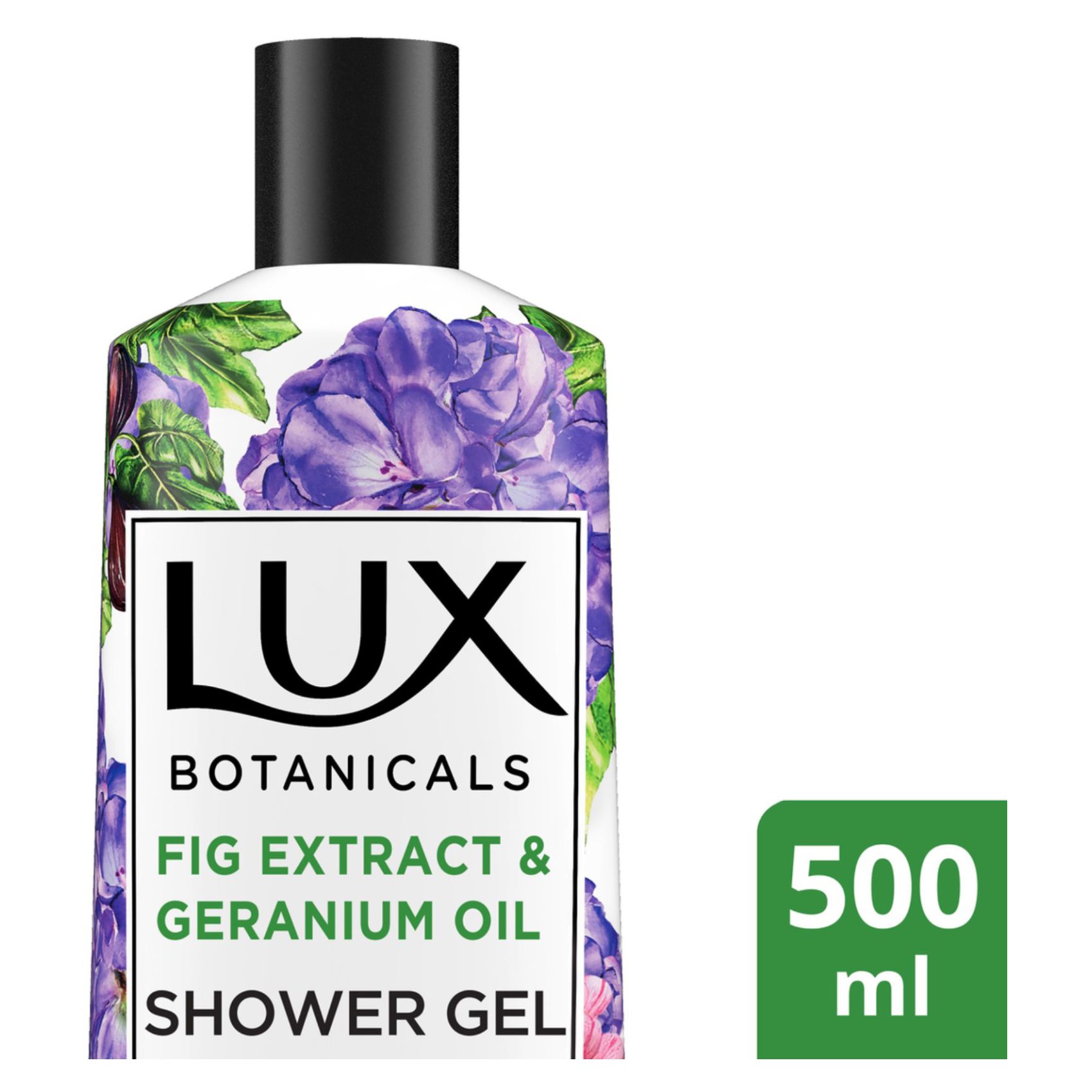 Lux Botanicals Skin Renewal Fig Extract And Geranium Oil Shower Gel 500ml