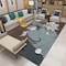 Mat for entrance door, floor mat, absorbent non-slip carpet 80 x 120 cm