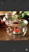 LIYING Glass Tea Warmer Clear 7x7x12.5centimeter