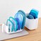 YouCopia Dry+Store Reusable Silicone Bag Storage, Rack Bin, White, YCA-50404
