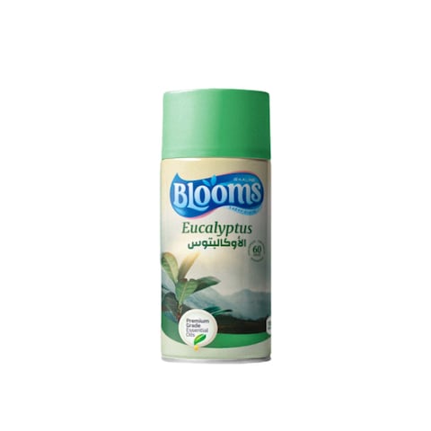 Blooms Air Freshener Replacement with Eucalyptus Scent - 250 ml