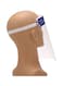 Generic - 10-Piece Protective Anti-Fog Face Shield Clear/White/Blue 35X6X25Centimeter