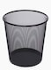 Generic Mesh Metallic Bin Black 26.7X28.5X26.5cm