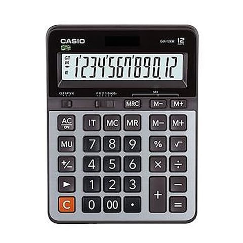 Casio Practical Calculator - 12 Digit -GX-120B