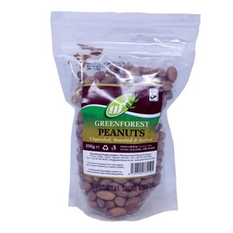 Green Forest Unpeeled Peanuts 250g