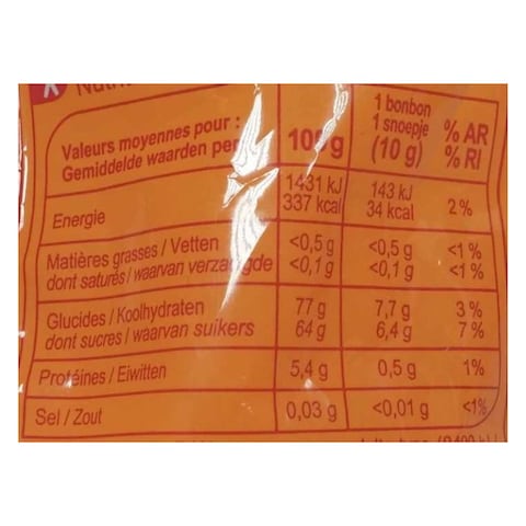 Carrefour Peach Acid Sweets Jelly 250g