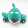 Plush Pet Squeakz Fliers ( Green/Maroon/Red) Dog Toy - Multicolor - 3pc