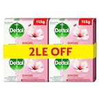 Buy Dettol Antibacterial Soap - Skincare - 115 gram - 4 Piece in Egypt