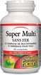 Natural Factors 65883 Super Multi Iron Free 90 Tablets