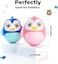 Adorable Penguin Wobbler: Engaging Tummy Time Toy for Babies 6-12 Months - Perfect Gift for Infant Boys and Girls (Pink)