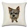 Rishahome Puppy Printed Cushion Cover, 45x45 cm