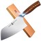 TUO Vegetable Cleaver- Chinese Chef?s Knife - Stainless Steel Kitchen Cutlery - Pakkawood Handle - Gift Box Included - 7 inch - Fiery Phoenix Series