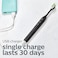 Philips One by Sonicare Rechargeable Toothbrush, Shadow Black, HY1200/06