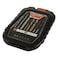 Black+Decker Mixed Drill And Screwdriver Bit Set A7186-XJ Multicolour Pack of 16