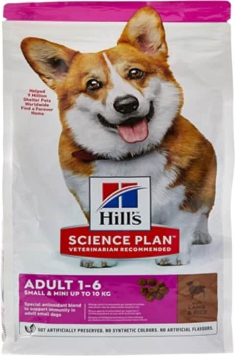 Hills Science Plan  Adult  Small &amp; Mini   Dry Dog Food With  Lamb &amp; Rice -1.5kg