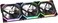 Lian Li UNI Fan SL120 3 Pack - with Controller - Black