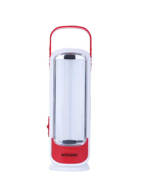 Sonashi Solar Rechargeable LED Lantern SEL-714S Red